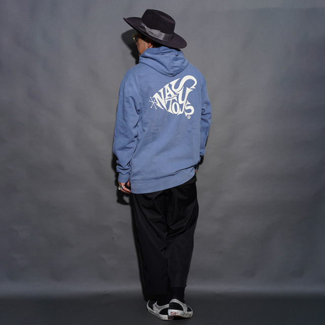 NTCB-260101 /「Mid-Century Logo PULLOVER PARKA / SAX」プルオーバー