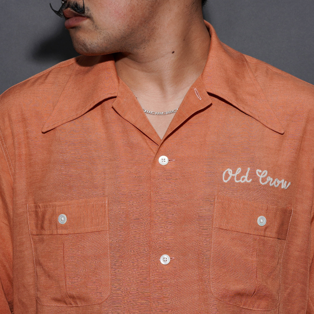OC6106 /「MC SERVICEMAN - L/S WORK SHIRTS / PINK」L/Sワークシャツ