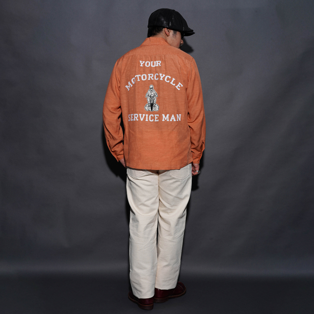 OC6106 /「MC SERVICEMAN - L/S WORK SHIRTS / PINK」L/Sワークシャツ
