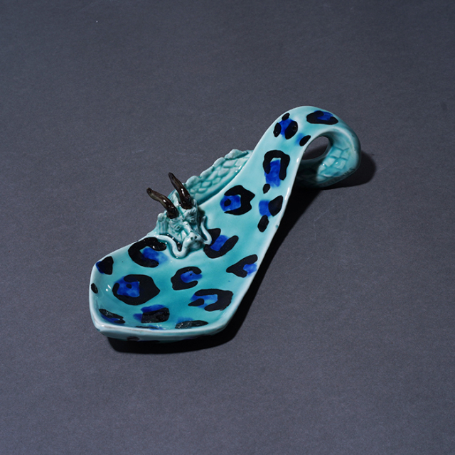 BLACKBOOTS CERAMICS×AMERICAN WANNABE /「LEOPARD DRAGON TIE INCENSE