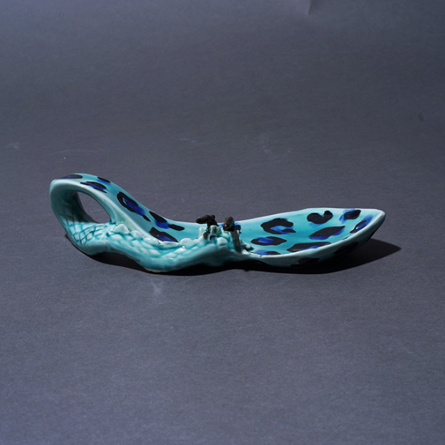 BLACKBOOTS CERAMICS×AMERICAN WANNABE /「LEOPARD DRAGON TIE INCENSE