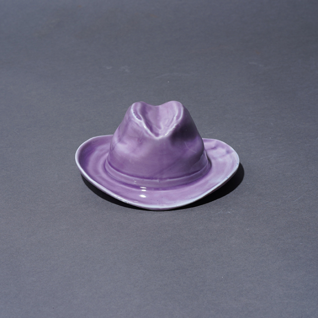 BLACKBOOTS CERAMICS×AMERICAN WANNABE /「TRADE MARK HAT ASHTRAY」 灰皿