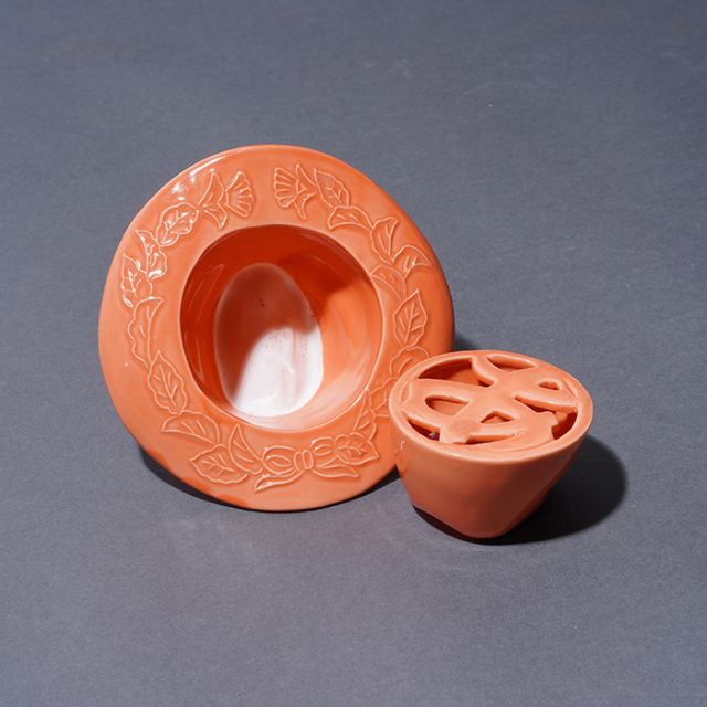 BLACKBOOTS CERAMICS×AMERICAN WANNABE /「TRADE MARK HAT ASHTRAY」 灰皿