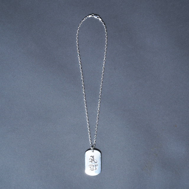 AMERICAN WANNABE/アメリカンワナビー「3rd LOGO DogTag Necklace