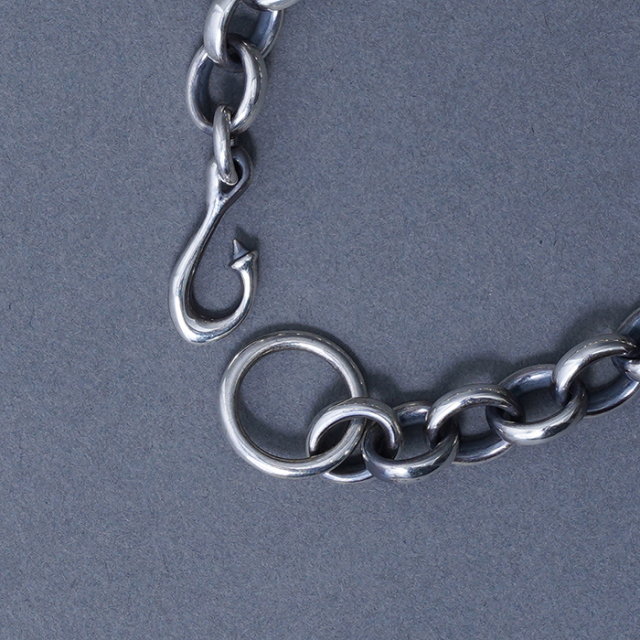 AMERICAN WANNABE/アメリカンワナビー「3rd LOGO Chain Bracelet