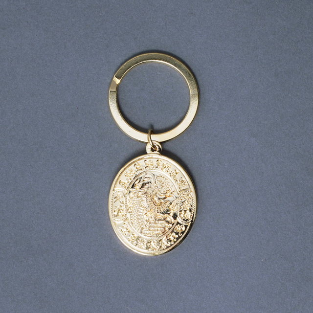 AWA-250702 /「 3rd LOGO Round KeyRing」3rdロゴキーリング