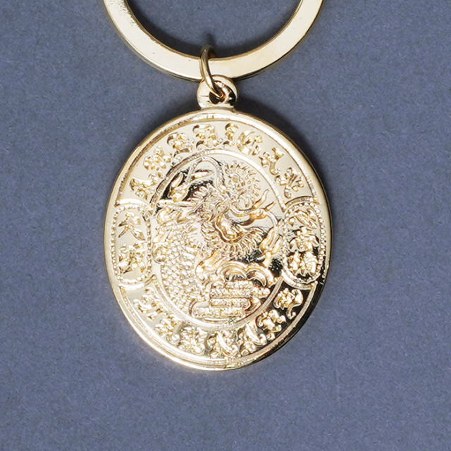 AWA-250702 /「 3rd LOGO Round KeyRing」3rdロゴキーリング