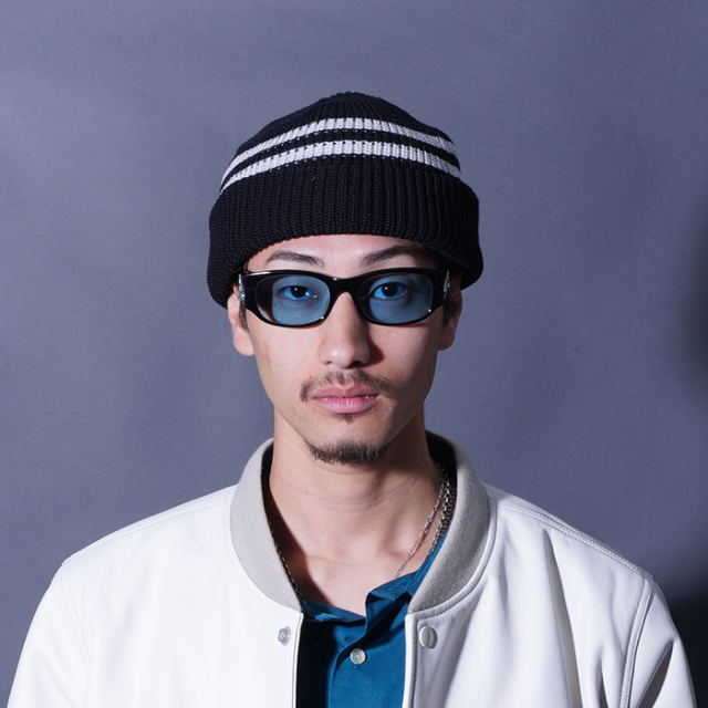 D-01103 /「DOG WATCH / BLACK」ニット帽