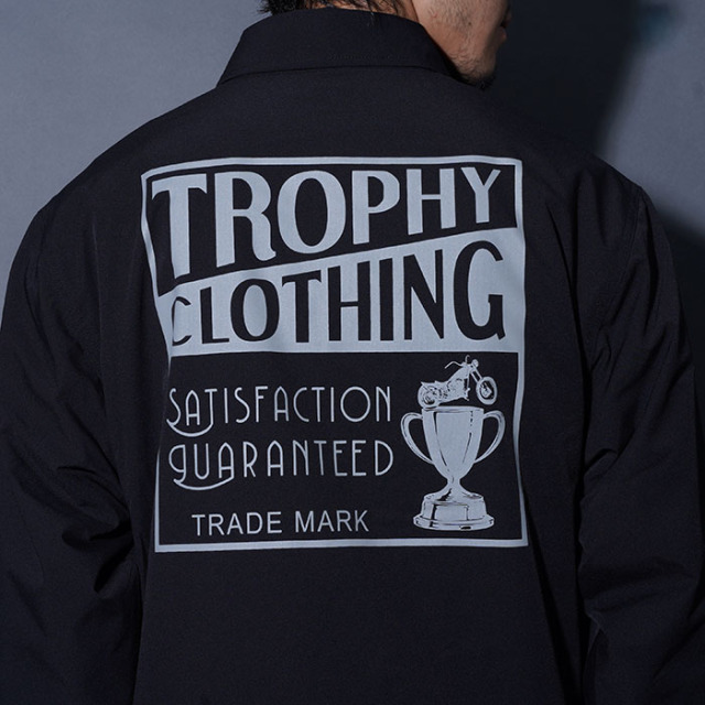 ジャケット・アウター TROPHY CLOTHING Box Logo Warm Up Jacket TROPHY CLOTHING(トロフィークロージング) ウォームアップ