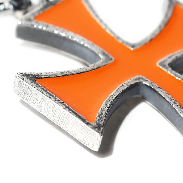 WEIRDO×AMEIRCAN WANNABE「BIG CROSS - TOP / SILVER×ORANGE WEIRDO×AMEIRCAN WANNABE「BIG CROSS - TOP / SILVER×ORANGE