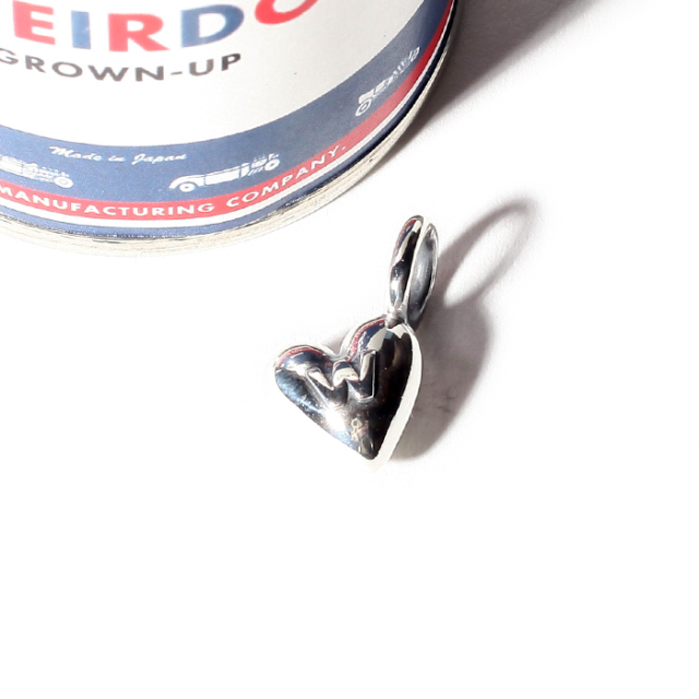 WEIRDO JEWELRY/ウィアードジュエリー 「 HEART - TOP 」 ペンダントトップ 