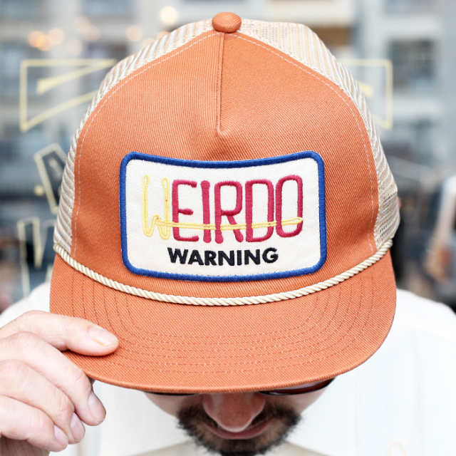 WEIRDO/ウィアード 「 PEACE LOVE - MESH CAP 」 メッシュキャップ