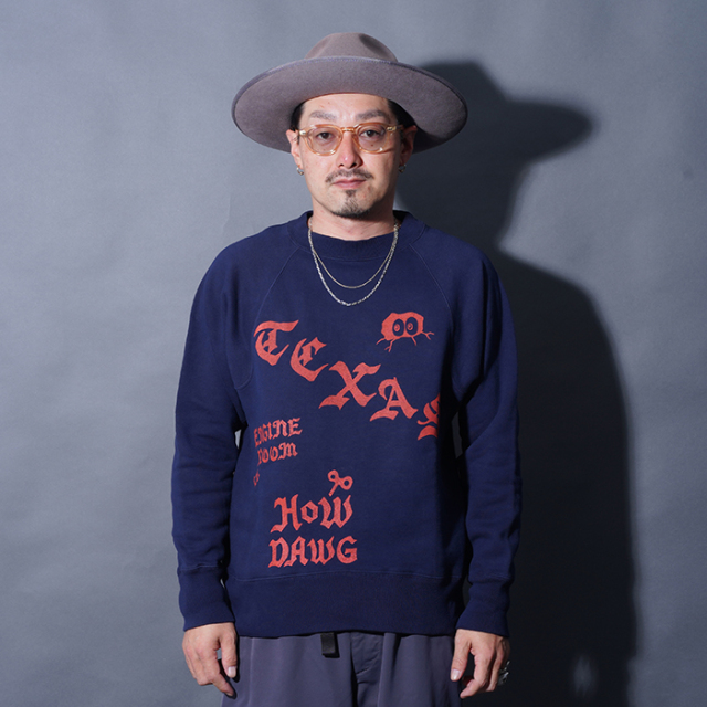 american wannabe weirdo スウェット LIMITED ITEM】WEIRDO×AMERICAN WANNABE「DiPSY CLUB AKOM - SWEAT