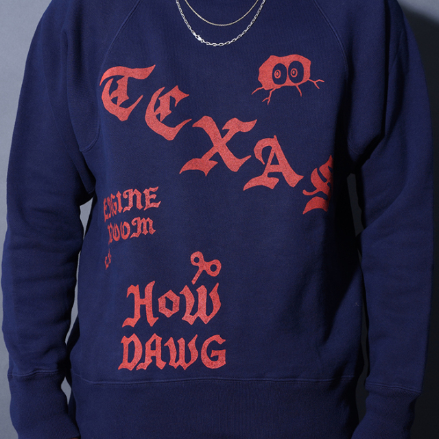 WEIRDO×AMERICAN WANNABE Dipsy LIMITED ITEM】WEIRDO×AMERICAN WANNABE「DiPSY CLUB AKOM - SWEAT