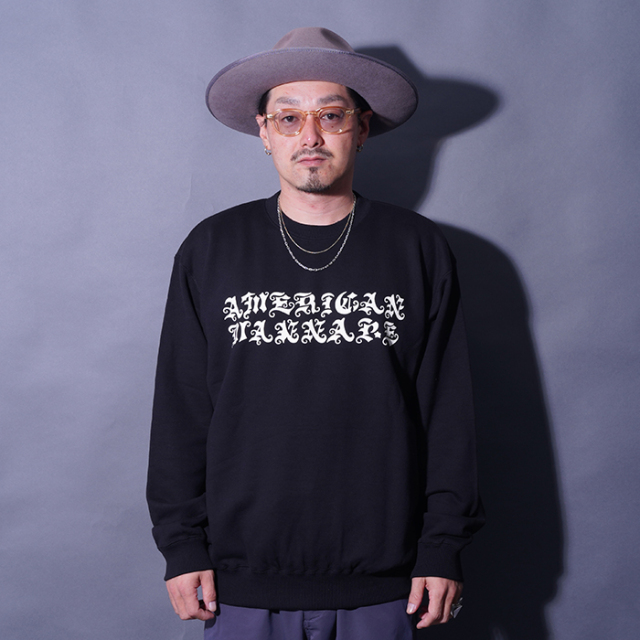 THE NEWHOUSE CHULA VISTA SWEAT スウェット 美品 AWCB-250302 /「DRAGON Logo Crew Sweat / BLACK」クルーネックスウェット