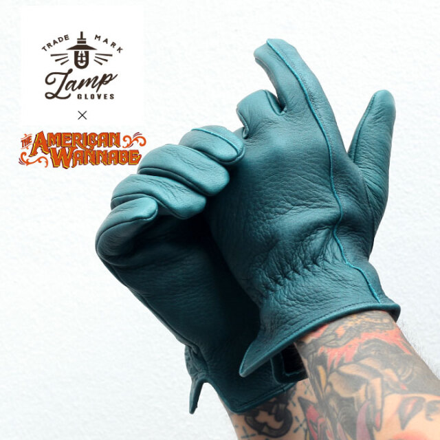 Lamp gloves × AMERICAN WANNABE 「Deer Utility glove standard 