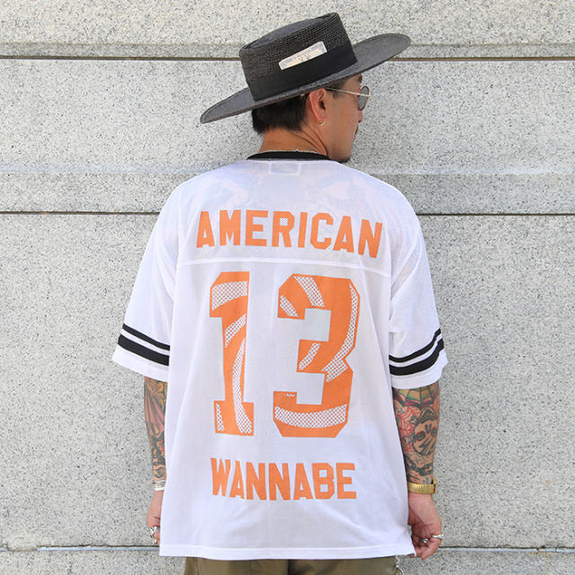 WEIRDO × AMERICAN WANNABE フットボールTシャツ 楽天市場