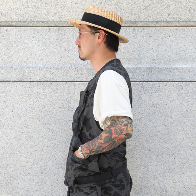 極美■TROPHY CLOTHING■RoughOut Army Hat レザー 全2色【TROPHY CLOTHING/トロフィークロージング】2022AW「Denim