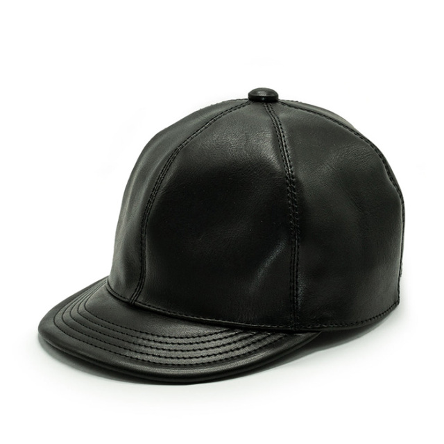 BRUNEL&Co. HATMAKERS / ブルーネルハットメーカーズ「SHORT BRIM CAP / COW HIDE」ショートブリムキャップ