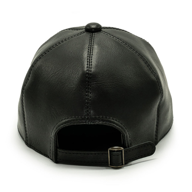 B-105 /「SHORT BRIM CAP / COW HIDE」ショートブリムキャップ