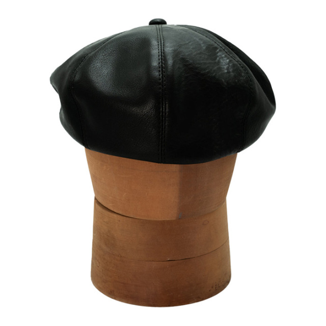 帽子 BRUNEL&Co.HATMAKERS 8PANEL CASQUETTE B-201 /「8PANEL CASQUETTE / DEER SUEDE」8パネルキャスケット