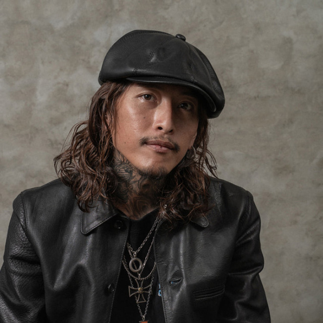 B-201 /「8PANEL CASQUETTE / COW HIDE」8パネルキャスケット