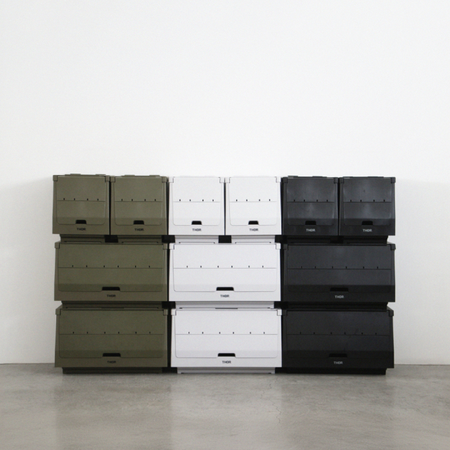 Neighborhood x THOR スタッキングシェルフコンテナ 50L セット】THOR スタッキング シェルフコンテナー 