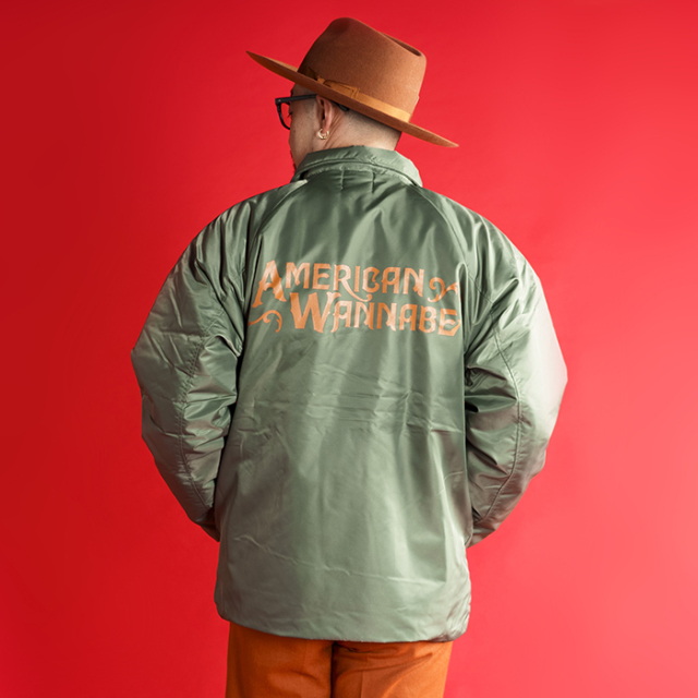 AMERICAN WANNABE/アメリカンワナビー 「10th Signboard Coach Jacket  