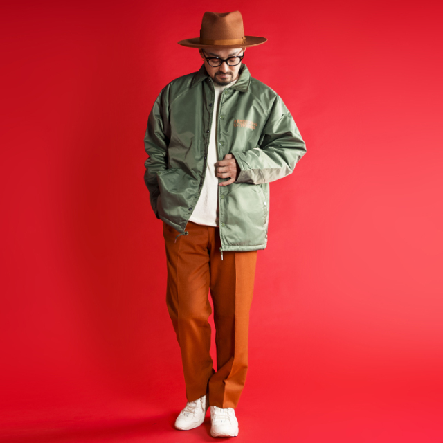 AMERICAN WANNABE/アメリカンワナビー 「10th Signboard Coach Jacket  