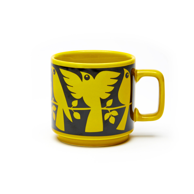 DETAIL ディテール / 「Magpie x HORNSEA Hornsea Mug  / Birds Chartreuse」マグカップ