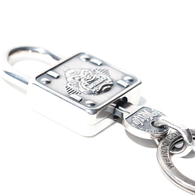 WG-004 /「PADLOCK - KEY CHAIN / SILVER」パドロックキーチェーン