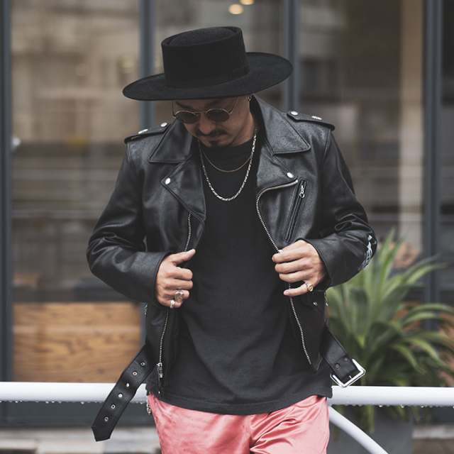 Schott × AMERICAN WANNABE 「EXCLUSIVE NASTOYS ONE STAR RIDERS 