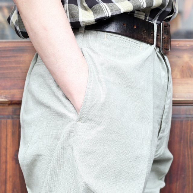 TROPHY CLOTHING/トロフィークロージング 「 Pin Check Trousers 