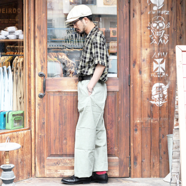 TROPHY CLOTHING/トロフィークロージング 「 Pin Check Trousers 