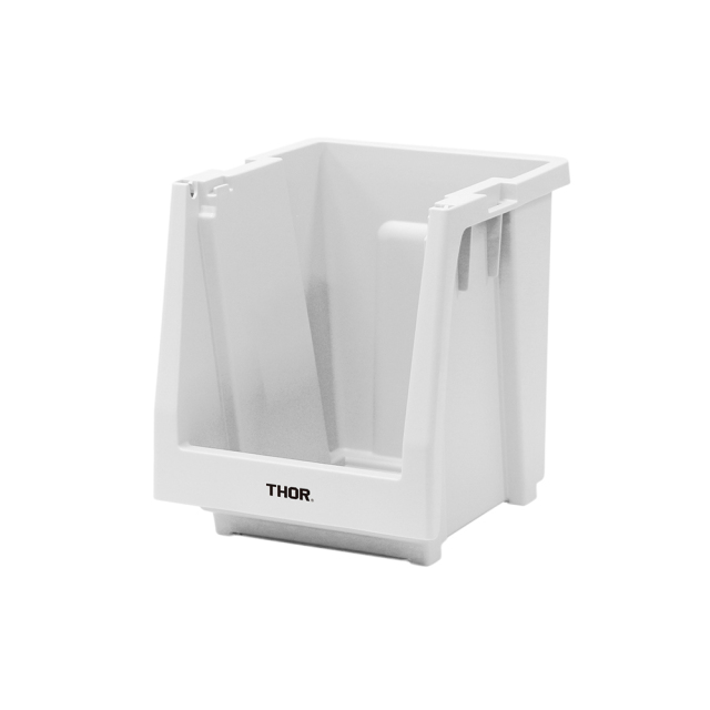 THOR ソー / 「THOR Stacking Shelf Container "20L"  /  White」 前開き式 収納棚 20L本体