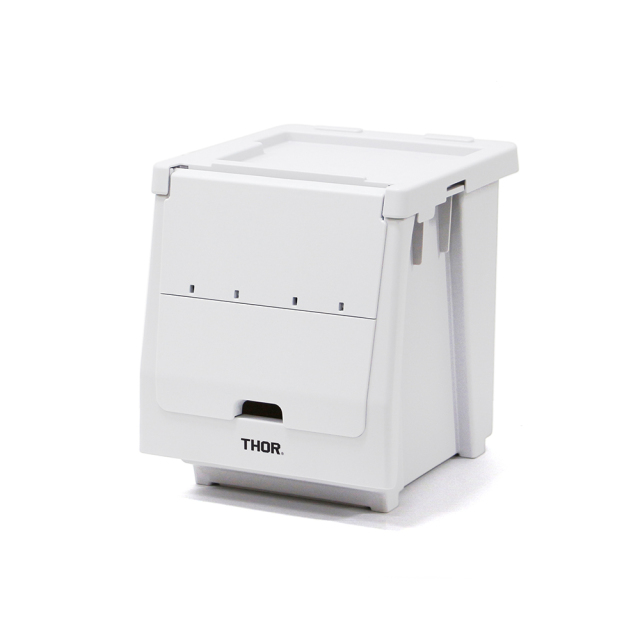 THOR ソー / 「【Set】THOR Stacking Shelf Container "20L"  / White」 前開き式 収納棚 20Lセット