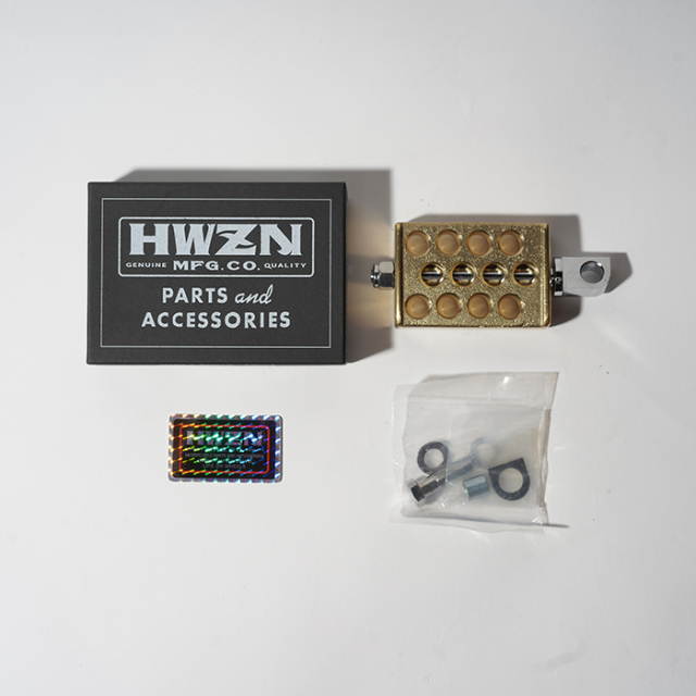 HWZN.MFG.Co./ハウゼンエムエフジー「Drilled Kick Pedal