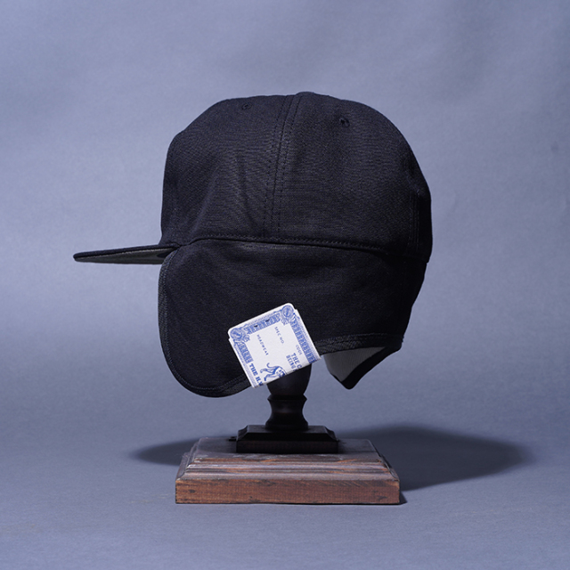 D-01080 /「TRUCKER WINTER CAP / BLACK」トラッカーウィンターキャップ
