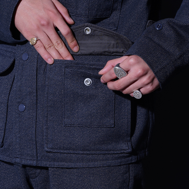TR25AW-503 /「Forest Service Jacket / GRAY」ワークジャケット
