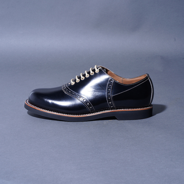 REGAL×GLAD HAND「SADDLE SHOES - ONE COLOR / BLACK」サドルシューズ