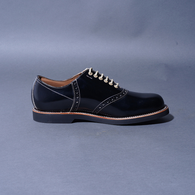 REGAL×GLAD HAND「SADDLE SHOES - ONE COLOR / BLACK」サドルシューズ
