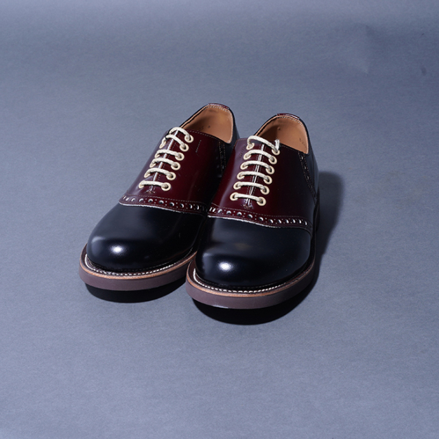 REGAL×GLAD HAND「SADDLE SHOES - TWO TONE / BLACK×BROWN」2TONE サドルシューズ