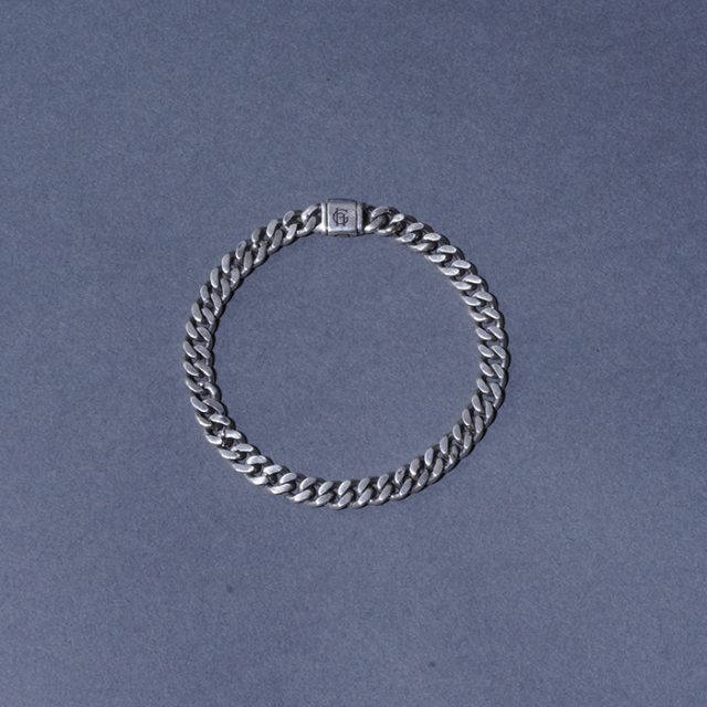 GLAD HAND/グラッドハンド「NARROW CHAIN BRACELET / SILVER」ナローチェーンブレスレット