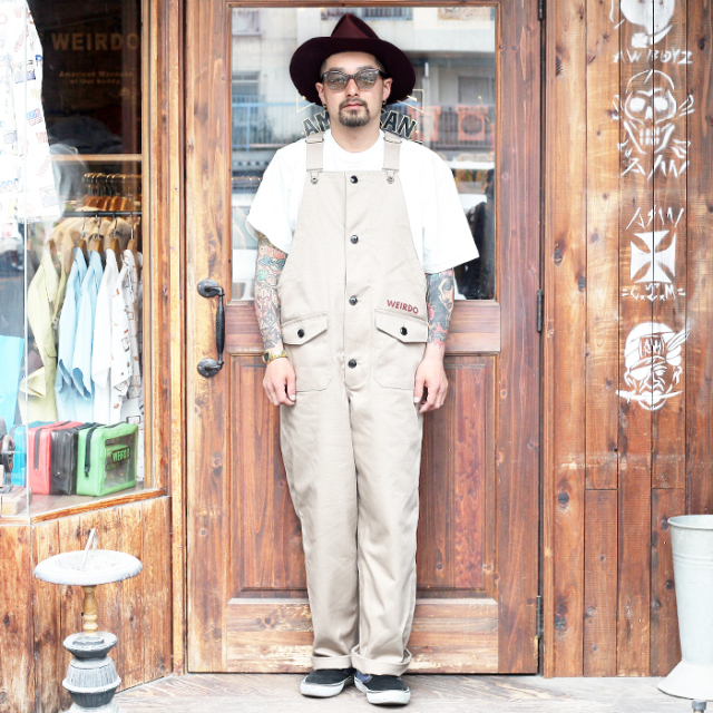 WEIRDO/ウィアード 「 W & L UP - OVERALL 」 オーバーオール 