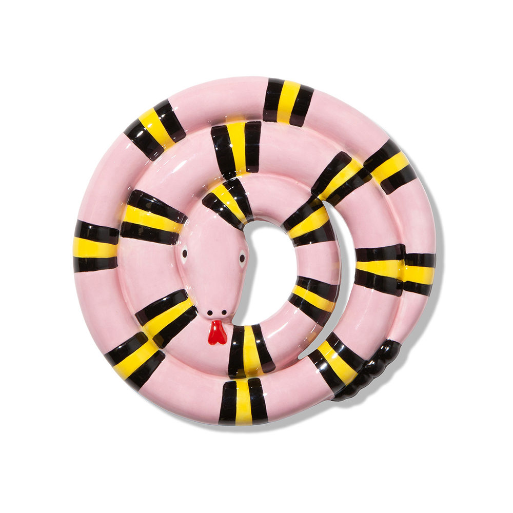 DOIY ドーイ / 「Snake Trivet "Pink"」 スネークトリベット
