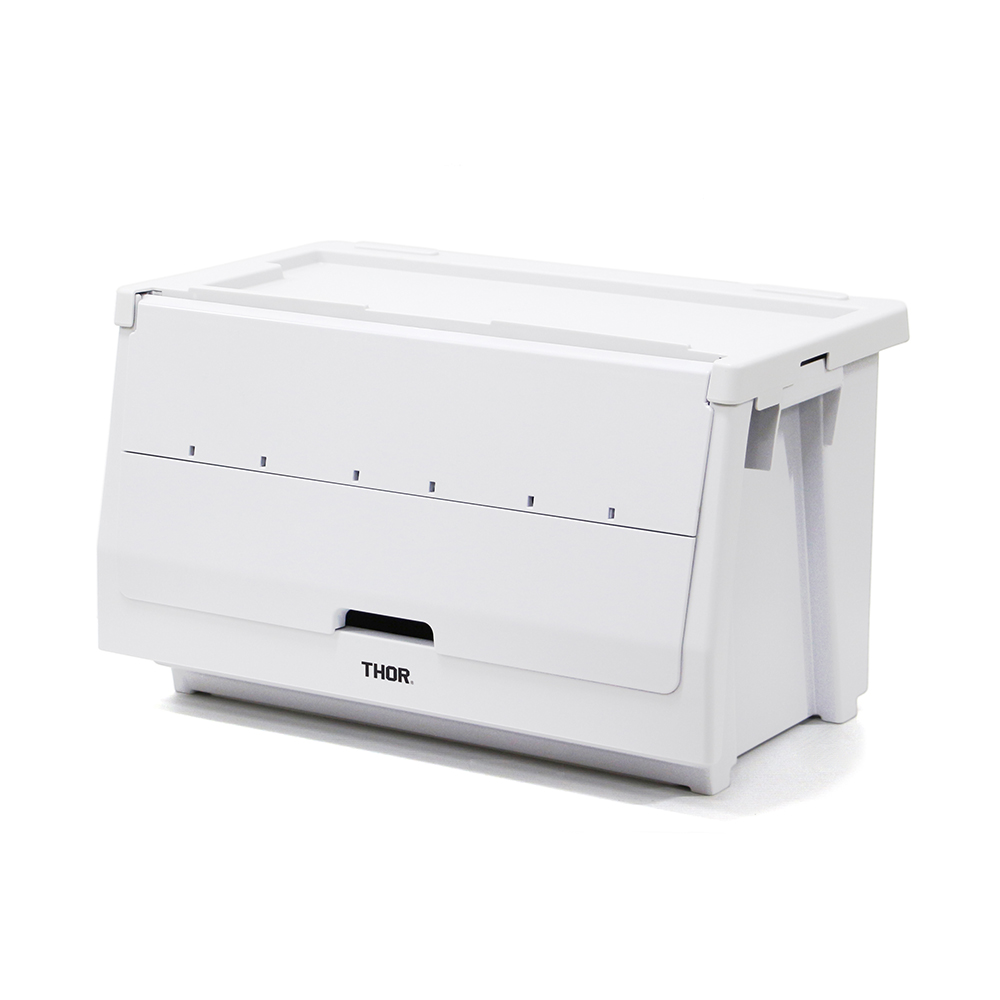 THOR ソー / 「【Set】THOR Stacking Shelf Container "50L"  /  White」 前開き式 収納棚 50Lセット