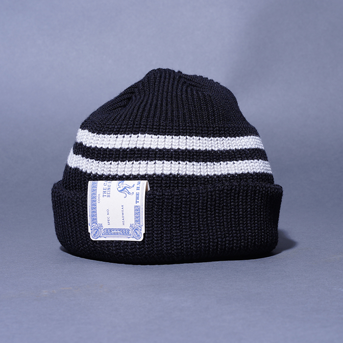 D-01103 /「DOG WATCH / BLACK」ニット帽