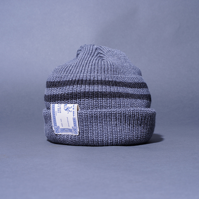 D-01103 /「DOG WATCH / GRAY」ニット帽