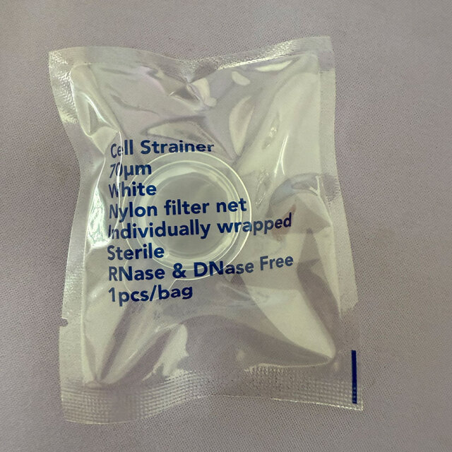 セルストレーナー 目開き70μm 50個入り（乳白色）１式(3-6649-02)