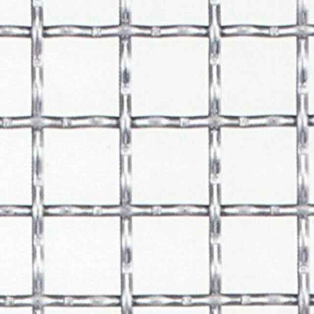 亜鉛引き クリンプ金網 網目：10mm 開孔率：86.2%  線径：1.6mm 【メッシュ 金網 】